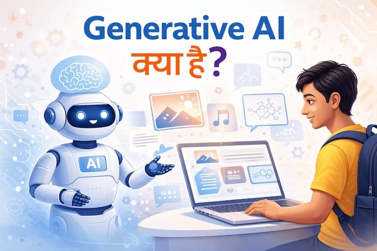 Generative AI kya hai aur yeh kaise kaam karti hai