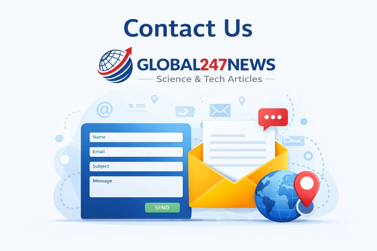 Contact Global247News for science and technology articles